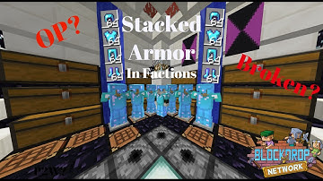 Blockdrop Factions Stacked Armor PVP [EXPOSED??!?]