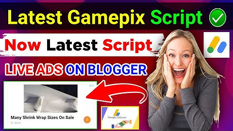 100%Working Gamepix Latest New Script | How To Earn Money from Gamepix | Gamepix AdSense Approval