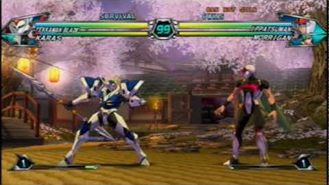 Tatsunoko vs Capcom - Karas and Tekkaman Blade.mpg