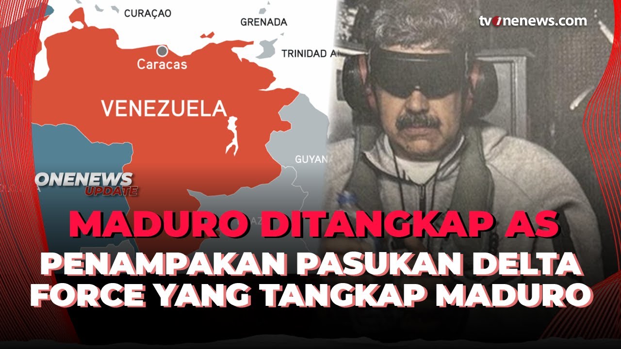 Mengenal Pasukan Elit Delta Force yang Bisa Seret Presiden Maduro Ke AS | OneNews Update