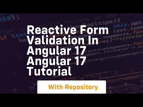 reactive form validation