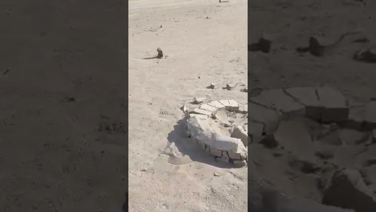 The remnants of the original town of American Falls, Idaho. Sept. 2022