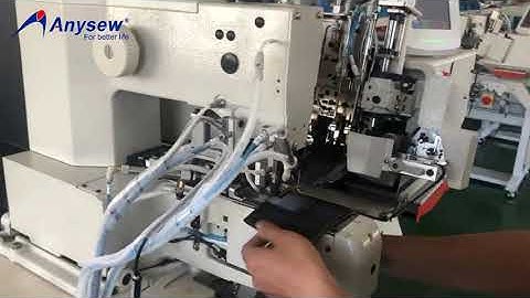 AS-254 Full automatic double needle belt loop sewing machine