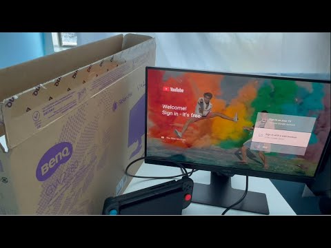 BenQ GW2280 22in 1080p VA Panel Unboxing