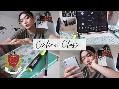 LPU MANILA ONLINE CLASS! + FAQS ABOUT LPU | Angela Denise