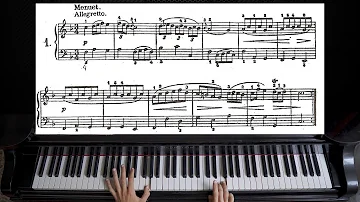 Bach - Minuet in F Major, BWV Anh. 113 | Piano with Sheet Music