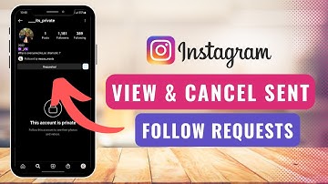 See Sent Request On Instagram And Cancel Sent Request (2022)