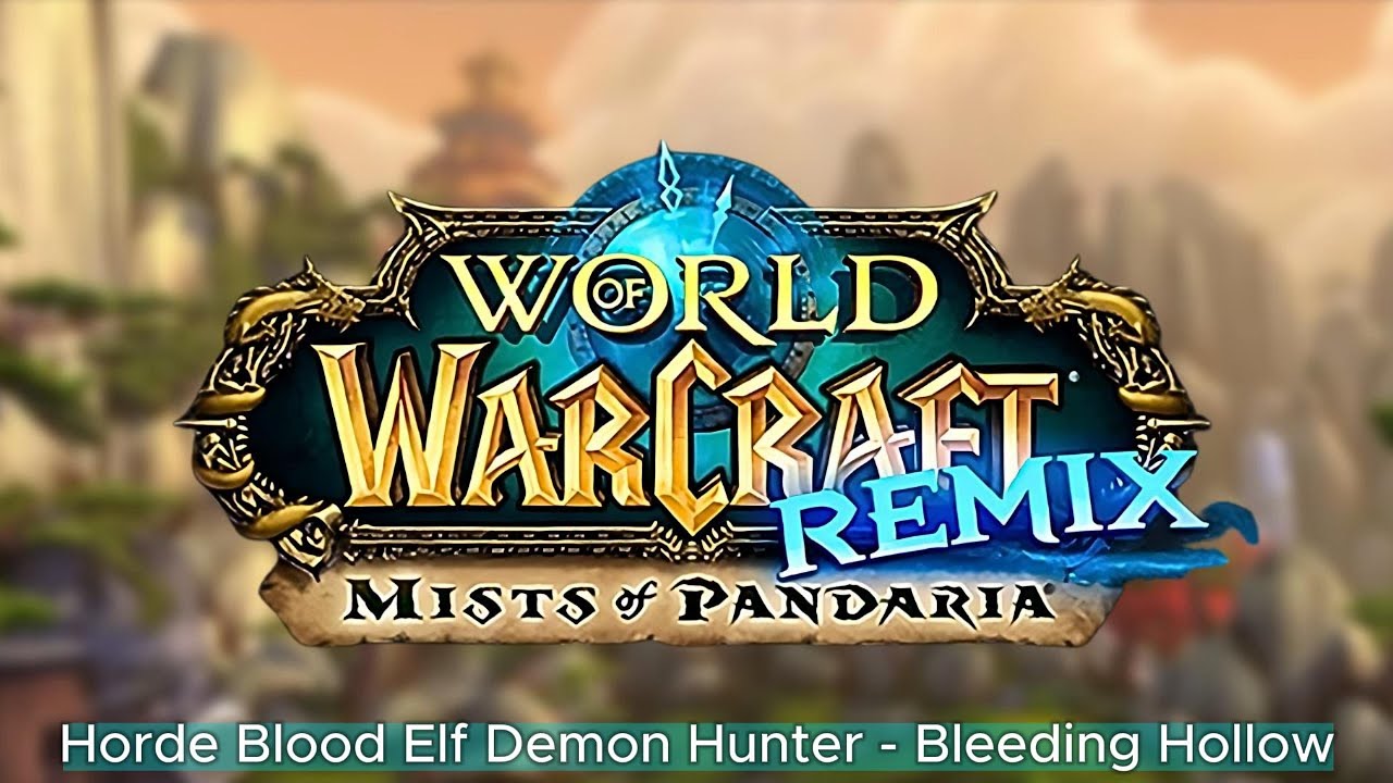 Horde Blood Elf Demon Hunter - Bleeding Hollow - YouTube