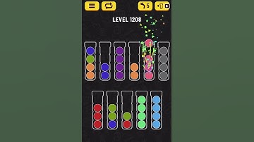【Ball Sort Puzzle】Level.1208