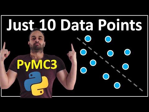 Machine Learning with 10 Data Points   Or an Intro to PyMC3