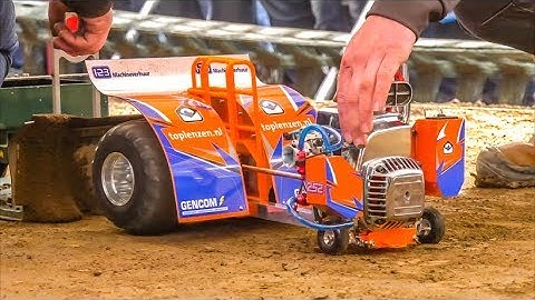 RC EXTREME! RC Nitro Tractor Pulling! Big Action!