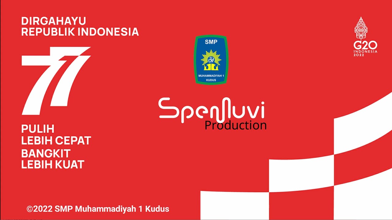 Gebyar Merdeka HUT ke-77 Republik Indonesia | SMP Muhammadiyah 1 Kudus