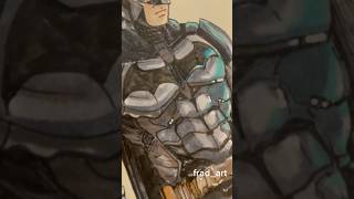 ARKHAM BATMAN coloured with COPICS!! 🦇🔥 #comicart #drawing #batmanarkhamknight #sketchbook #shorts