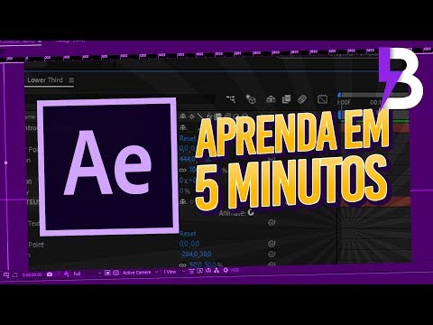 Aprenda After Effects em 5 Minutos!