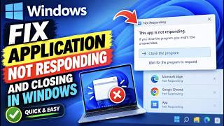 How To Fix Application Not Responding In Windows 11 2026: Ultimate App Crash Troubleshooting Guide! screenshot 1