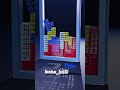 Tetris Softbody Mesh / Blender Animation 210 #softbody #games #tetris #gaming #animation #puzzle