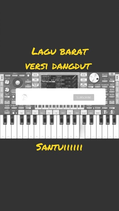 Lagu barat versi dangdut santuiiiiiii
