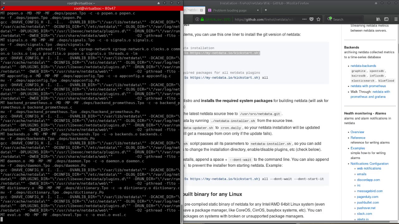 Install netdata | monitoring server - YouTube