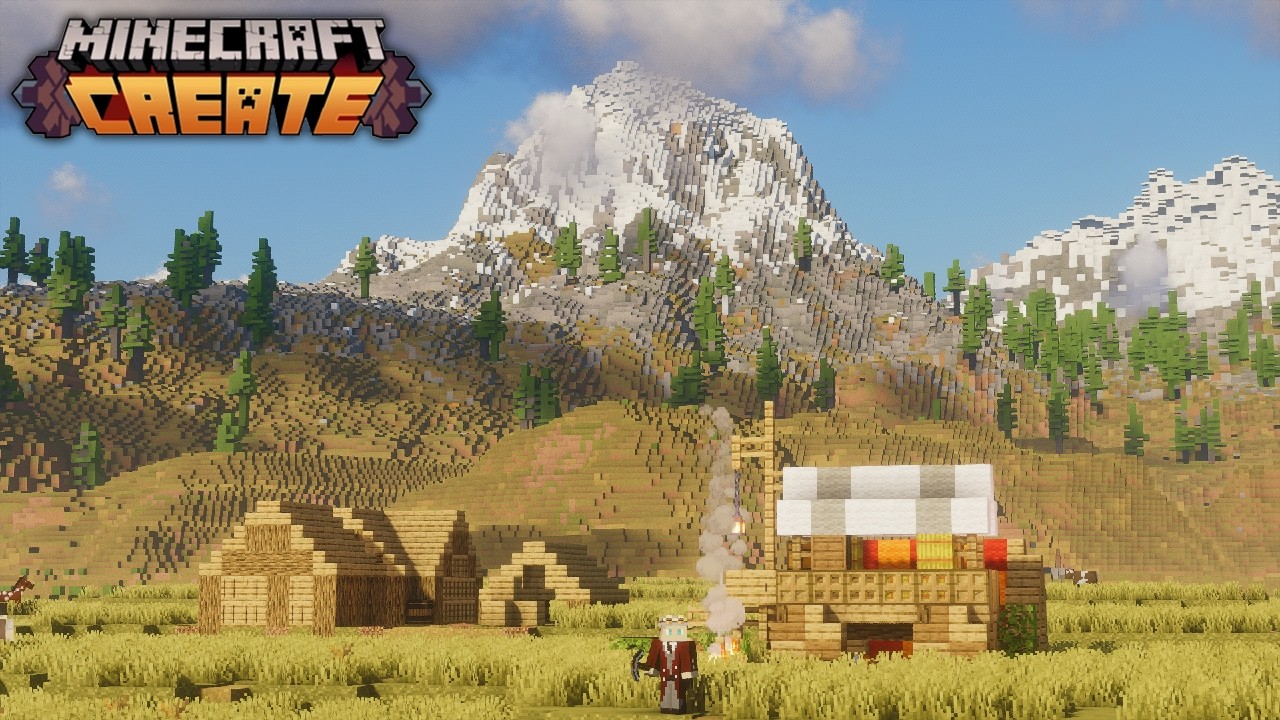 Create Mod Colony I Founded A NEW Create Mod Colony In The Wild West - YouTube