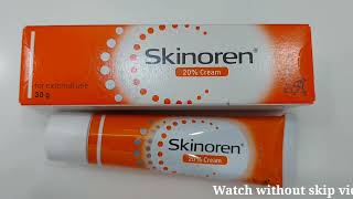 Skinoren 20% cream for acne,pimples,allergy uses and sideeffects review || Medic Health