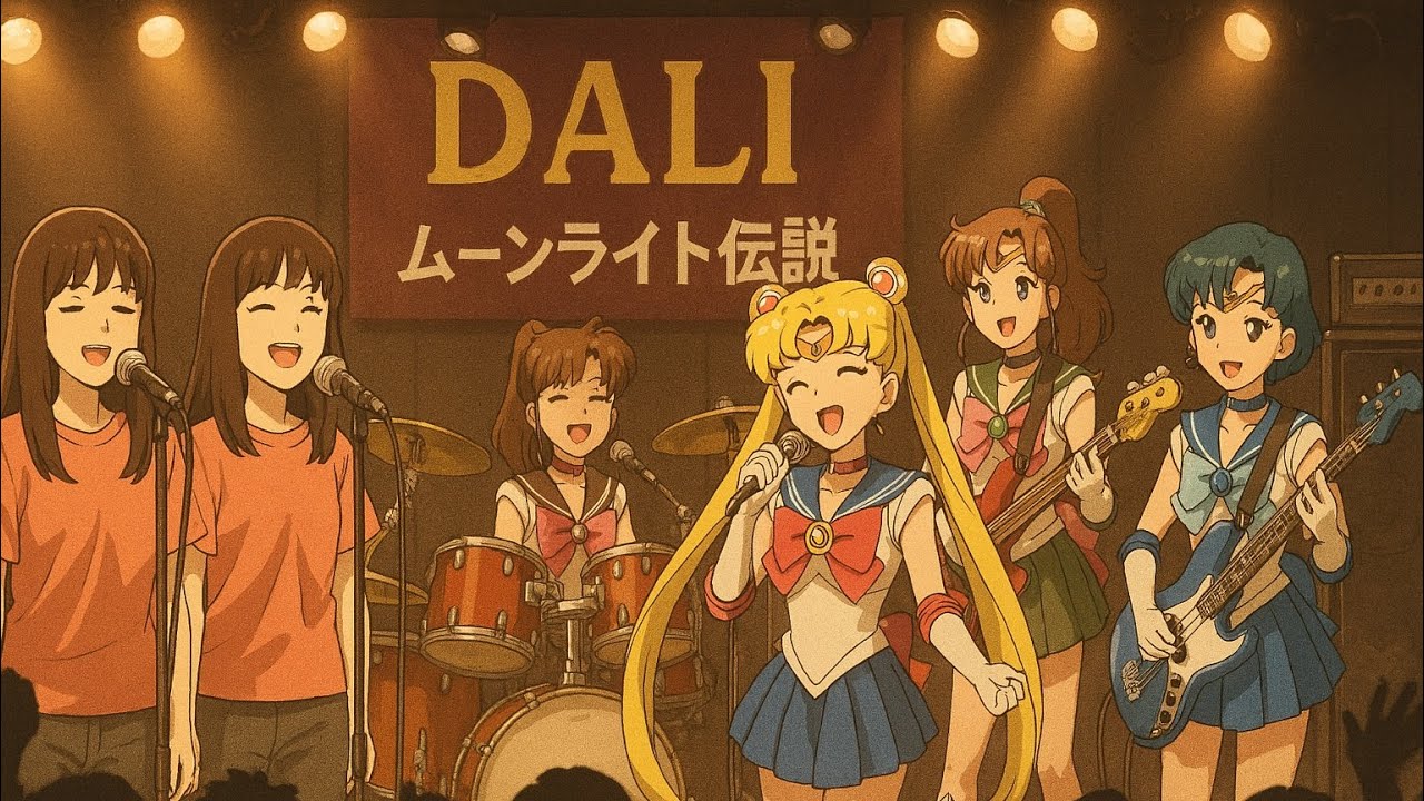 ✨「ムーンライト伝説」/♬歌: DALI✨～🎵FL Studioで鳴らせば🎶🎸※夜半に🌙そろりと録っています☆彡