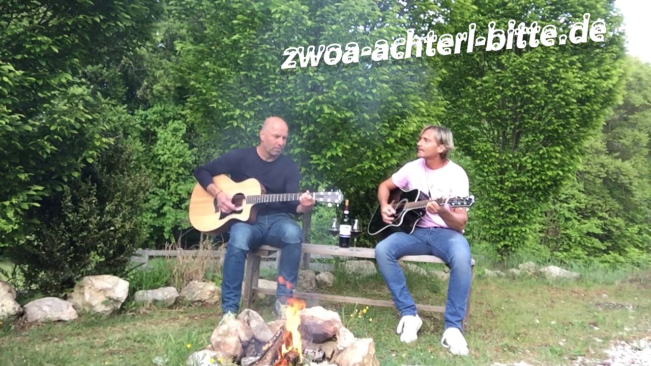 Es tuat so weh wenn ma verliert Rainhard Fendrich Cover von Zwoa Achterl - bitte