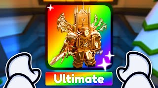 I Got The Upgraded Titan Clockman.. (Toilet Tower Defense)