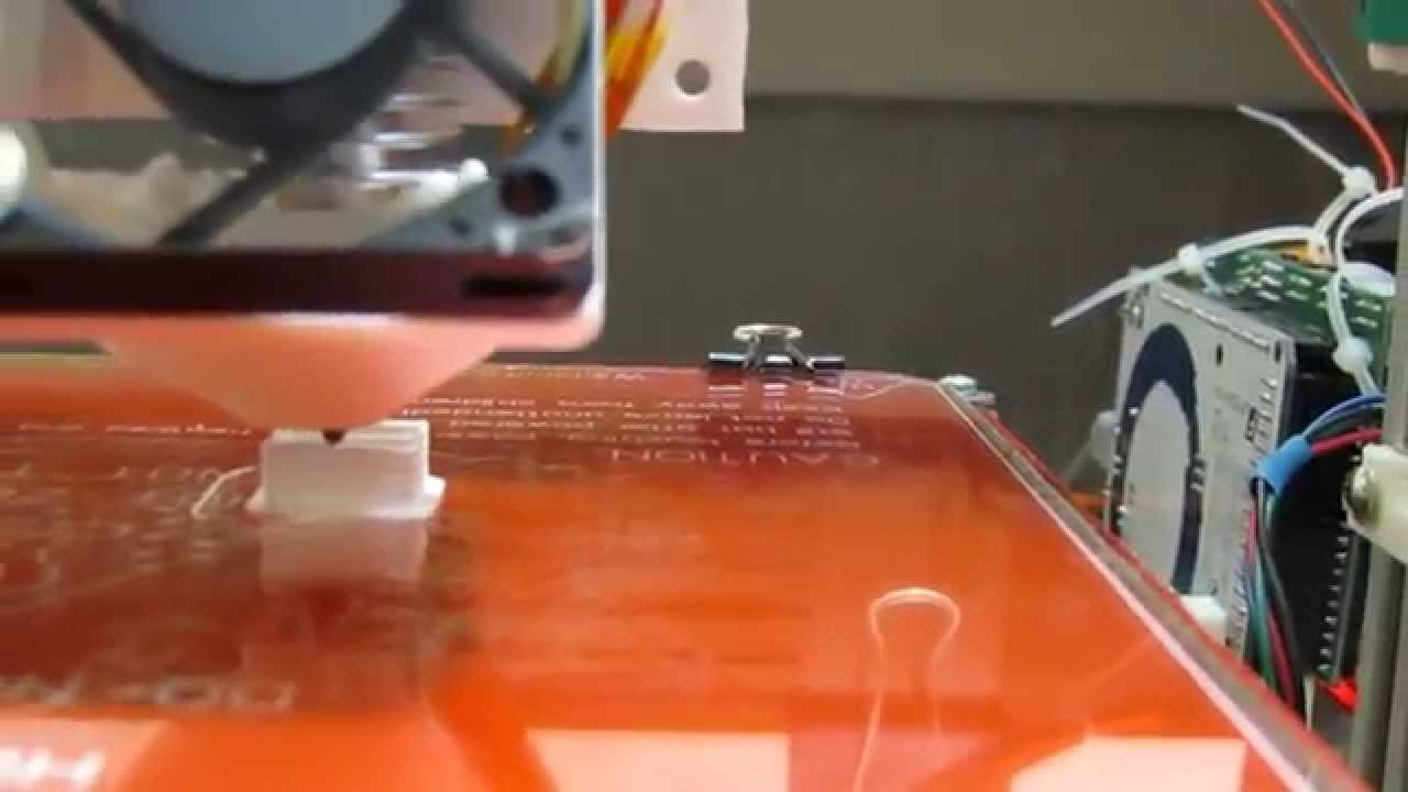 Reprap Prusa I3 first print