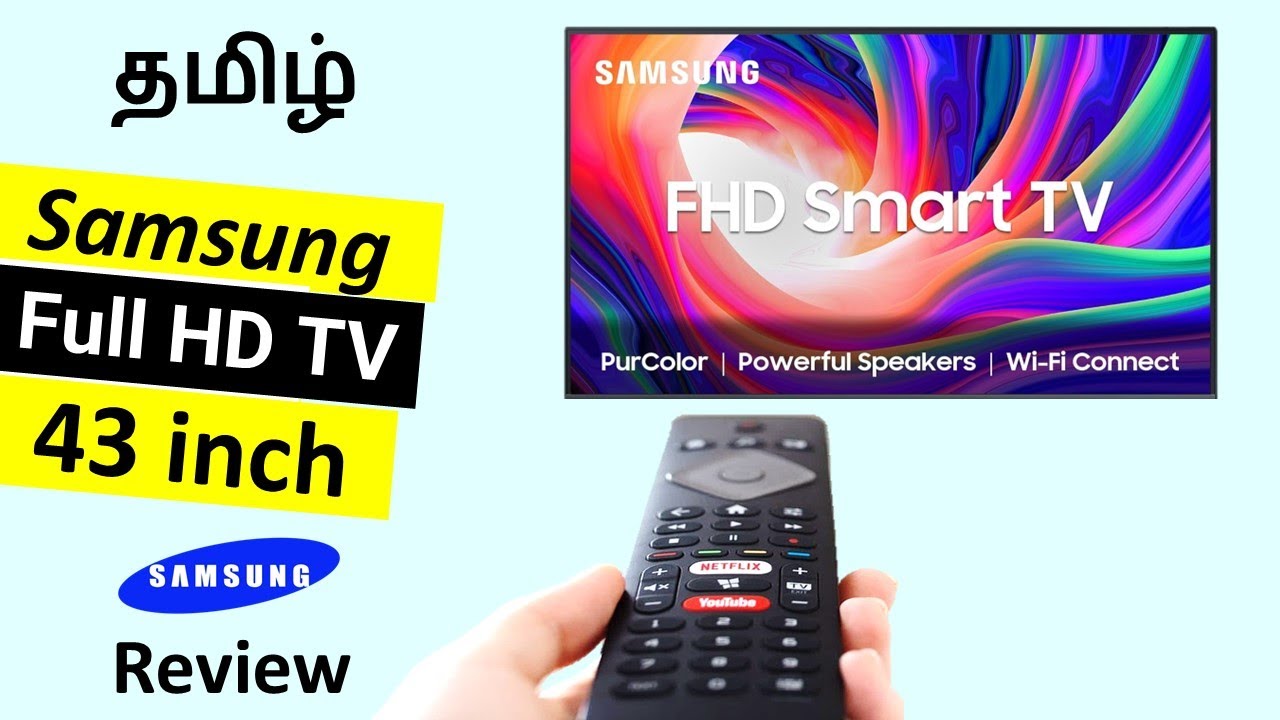 Samsung Full HD 43 inch Smart TV Tamil Review | Unboxing