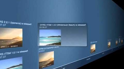 OTRS Release Timeline