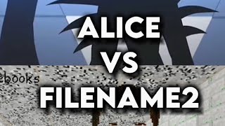 Alice vs Filename2 #fundamentalpapereducation #baldi #baldibasicsmod #filename2 #shorts #fypage