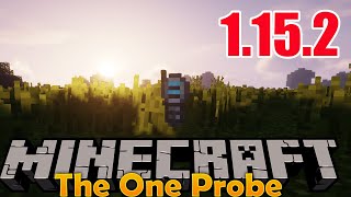 How To Download & Install The One Probe Mod 1.15.2/1.14.4 For Minecraft