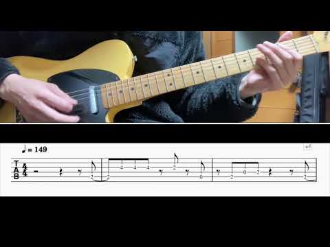 [TAB譜] Beep!!(Superfly) Guitar riff cover [ギター]