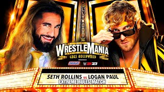  Match  Seth Freakin Rollins Vs Logan Paul  Wwe Wrestlemania 2023