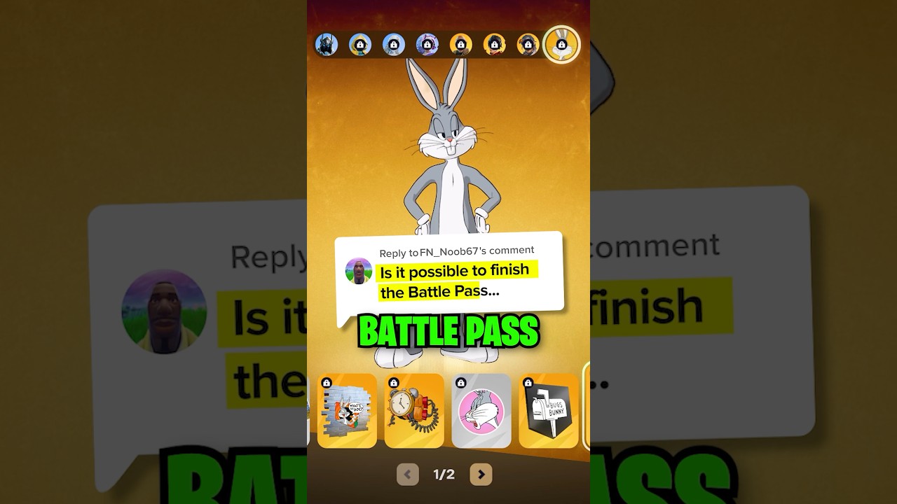 Finish the battle pass easy🥱