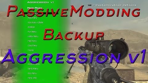 Aggression v1 Release   Backup   NO JAILBREAK   1 14 MW2 OFW