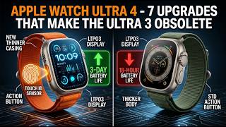 Apple Watch Ultra 4: 7 Upgrades That Make The Ultra 3 Obsolete!
