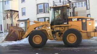 Cat 938G Loading DOT Dump Trucks