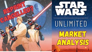 Star Wars Unlimited Market Analysis. Booster Box Reprint CANCELLED?!  Showcase Scarcity!