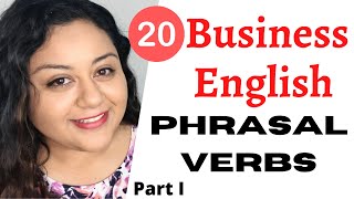COMMON and USEFUL Business English PHRASAL VERBS You Should Know! #phrasalverbs #businessenglish