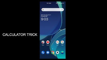 ONE PLUS NORD CALCULATOR TRICK