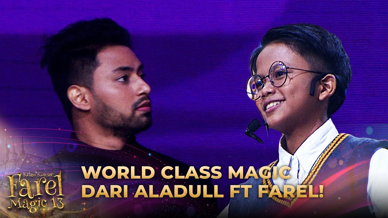 AMAZING MAGIC! Aladull ft Farel Prayoga! | KILAU KONSER FAREL MAGIC