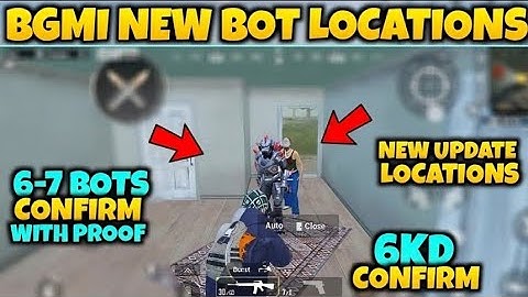 🔥 Bgmi New Secret Bot Location 🔥 Bot Location In Bgmi | Bgmi Bot Location | Bot Lobby Trick Bgmi 2.0