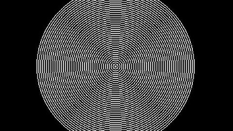 Drawing a circle using Bresenham