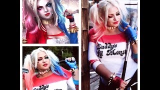 Harley Quinn  Suicide Squad Makeup Tutorial