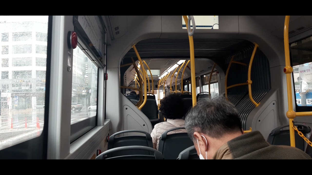 세종도시교통공사 바로타 B0 일렉시티 굴절전기버스 1509호 반곡동-세종시청 간 주행영상