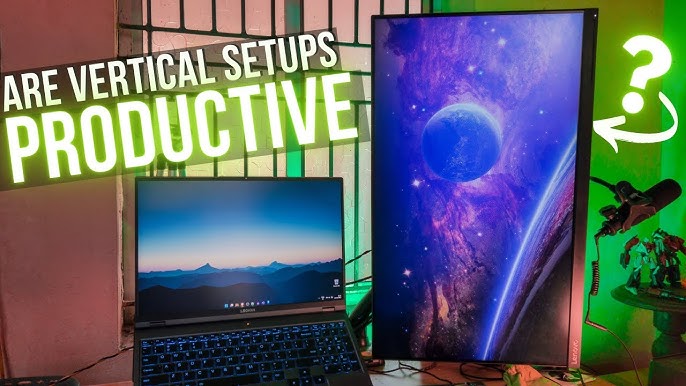 A Vertical Computer Monitor Just Might Help You See the Big Picture