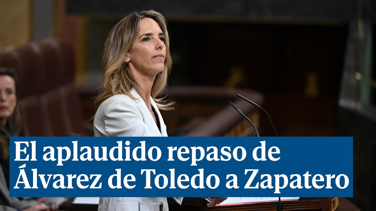 El aplaudido repaso de Álvarez de Toledo a Zapatero: 