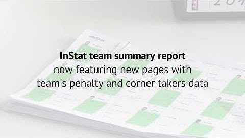 New InStat team summary report