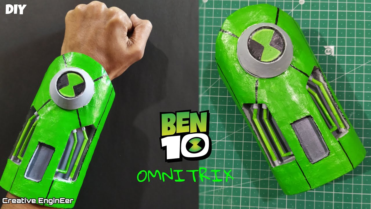 Ben 10 Omnitrix Replica Prop DIY Homemade Cosplay : 8 Steps (with Pictures)  - Instructables